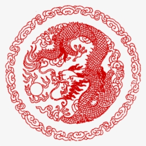 Dragon And Pearl - Asian Dragon Stamp #2711109