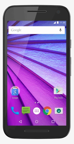Moto G Is Currently Running On Android - Motorola Moto G (3rd Gen.) - White #2711171