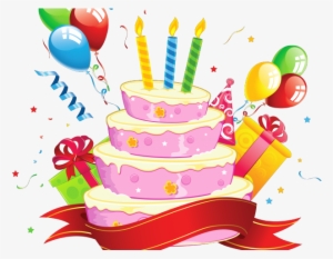 Library Clipart Transparent Background - Torta De Cumpleaños Png #2711598