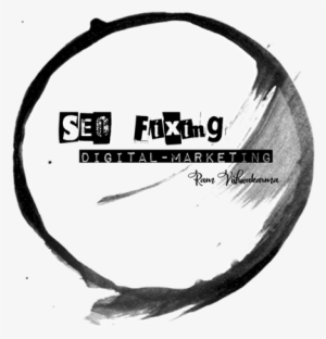 @seofixing Seo Fixing New Logo Created By Https - Brush Stroke Circle Grey Png #2711725