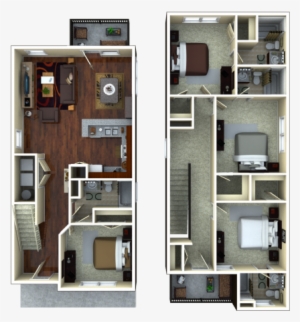 4 Bedroom Apartments Tucson - Retreat Apartments Bedrooms #2713272