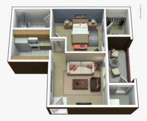 Pricing & Floor Planssquire - Manhattan Apartment 2 Bedroom #2713422