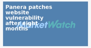 Panera Patches Website Vulnerability After Eight Months - Electric Blue #2713635