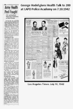 Two Hundred Southern California Law Enforcement Officers - Newspaper #2714539