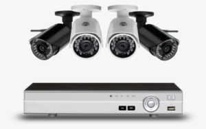 Cameras - Lorex Lw422w 4-camera Surveillance System W/ Hd 1080p #2715438