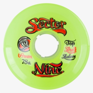 69mm 78a 9-ball Wheels - Sector 9 Top Self Nine Balls Skateboard Wheel Orange #2715442