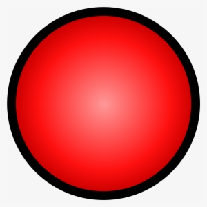 Open - Red Circle Black Outline #2716301