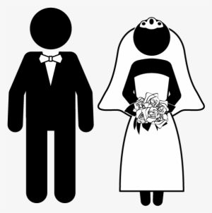 Bride - Bride And Groom Icon Png #2716650