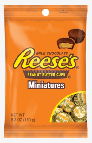 Reeses Peanut Butter Cups Miniatures - 5.3 Oz Reeses Miniatures #2717196