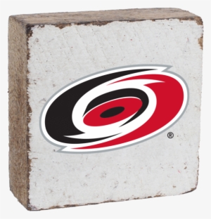 Carolina Hurricanes Rustic Block - Carolina Hurricanes Round #2717215