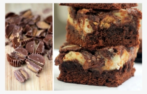 Reese's Peanut Butter Cup Cheesecake Brownies - Chocolate Brownie #2717478