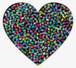 This Free Icons Png Design Of Prismatic Green Heart #2717930