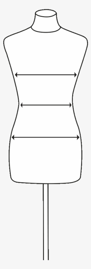 How To Measure Graphic - White Fashion Mannequin Icon Png #2718475