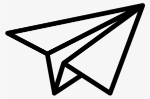 Go Paperless - Transact - Paper Plane Icon Svg #2718482