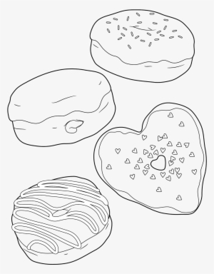 Dunkin' Donuts Coffee By Bragadesigns - Donut Food Coloring Pages #2718825