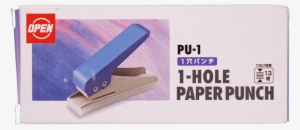 Open 1-hole Paper - Eyelet Puncher #2719344