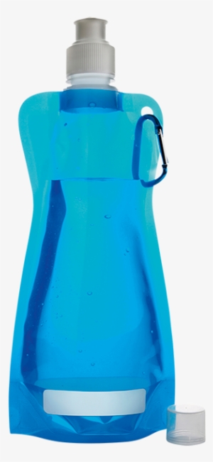 420ml Foldable Water Bottle With Carabiner Clip Bw7567 - Opvouwbare Bidon #2719368