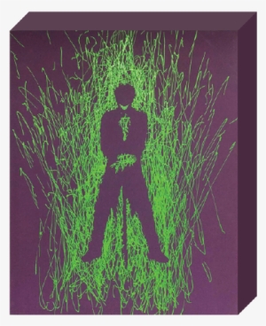 Dc Comics, Paint Splatter Canvas, "joker" Silhouette - Joker #2720013