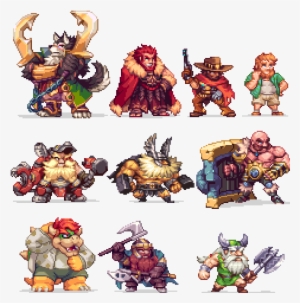Chrono Trigger Sprite Sheet - Tokyo Afterschool Summoners Pixel Art #2720216
