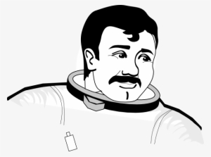 How To Set Use Astronaut 1 Clipart - Astronauta E Lua Desenho #2720649