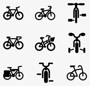 Bicycles 50 Icons - Bicycle Back Icon #2720980