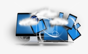 Cloud Network Png - Cloud Png Transparent Computer #2721802