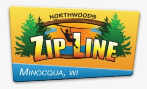 Northwoods Zip Line, Aerial Trek, Argo Atv And Kayak - Zip Lining Birthday Invitations #2722927