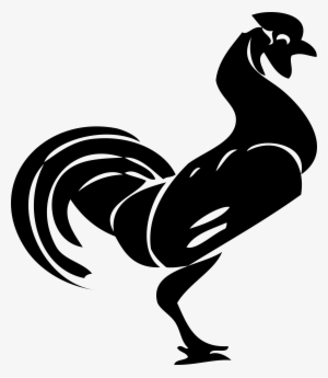 Rooster Silhouette - Logo Galo De Combate #2722928