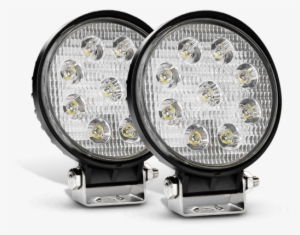 Offroad Led Work Lights - Working Lamp Round Png File #2723020