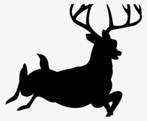 Dear Clipart Deer Silhouette - Elk #2723502
