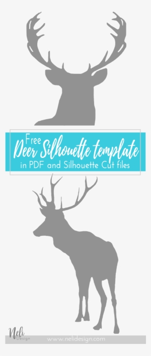 Free Deer Art Printable And Silhouette Cut File - Art #2723796