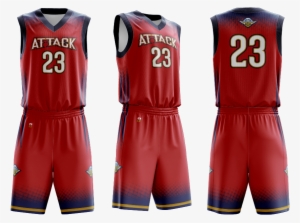 Custom Sublimated Basketbal Uniforms - Basketball Jersey Design 2018 #2723872