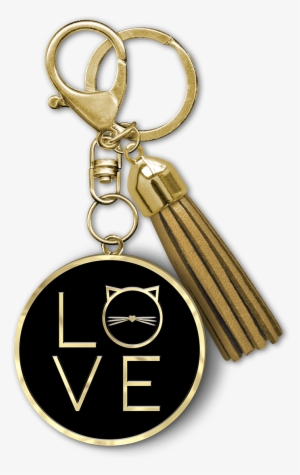 Love Cat Enamel Keychain - Keychain #2724520