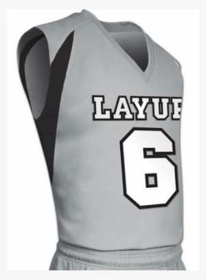 Basketball Jersey - Jersey Basketball Black And Gray #2724601
