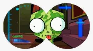 Germs Template File - Invader Zim Gir Germs #2724703
