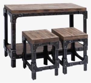 Iron Dining Table Round Vintage #2724706