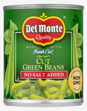 Del Monte Fresh Cut Blue Lake Cut Green Beans, No Salt - Del Monte Cut Green Beans No Salt #2724853
