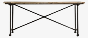 Flatiron Communal Bar Table - Iron #2724871