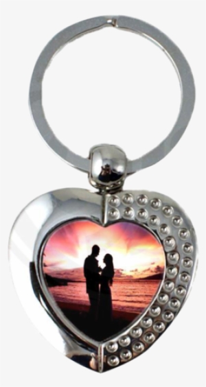Metal Key Chain -heart - Sublimation Heart Keyring Metal #2724921