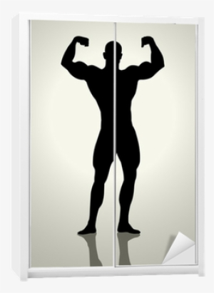 Silhouette Illustration Of A Bodybuilder Wardrobe Sticker - Love Myself By Charlie Newhart 9781498469227 (paperback) #2724924