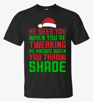 He Sees You When You're Twerking Pullovers #2725281