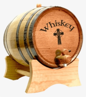Whiskey Cross 2 Liter Oak Barrel - Barrel Of Tequila #2725527