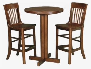 2 Chairs And Table Png #2725576