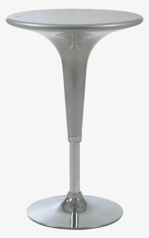 Eurostyle Clyde Adjustable Bar/counter Table In Silver - Clark Adjustable Table - Silver And Chrome #2725694