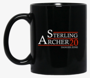 Archer 20 Black Mug 11oz - Mornings Are For Coffee And Contemplation Mug #2725967
