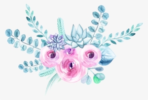 Flor Acuarela Flores Freetoedit - Watercolor Painting #2726372