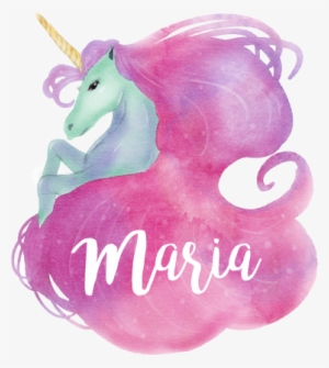 Vinilo Personalizable Unicornio Acuarela - You Are A Masterpiece Make-up And Travel Bag #2726652