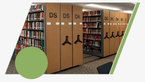 Learn More About Mobile Track Shelving - Library #2726785