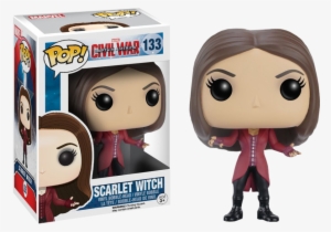 Funko Scarlet Witch Clipart Wanda Maximoff Captain - Funko Pop Scarlet Witch Civil War #2726887