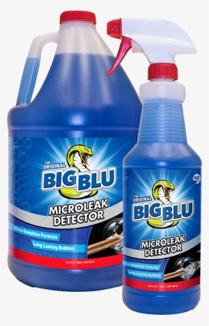 Big Blu - Soap Solution Leak Detection - Free Transparent PNG Download